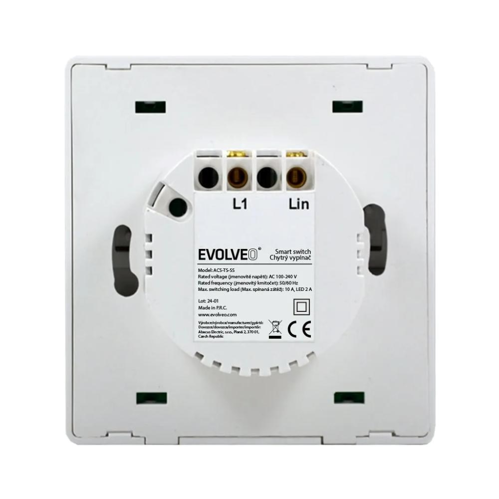 EVOLVEO WiFi Single Switch,  chytrý vypínač3 