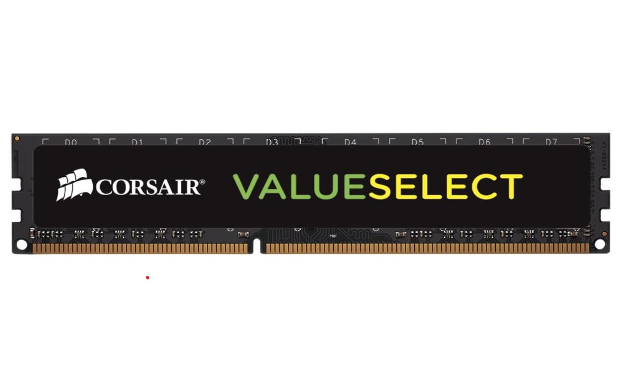 CORSAIR DIMM DDR3L 4GB 1600Mhz CL11 Value Select, Černá0 