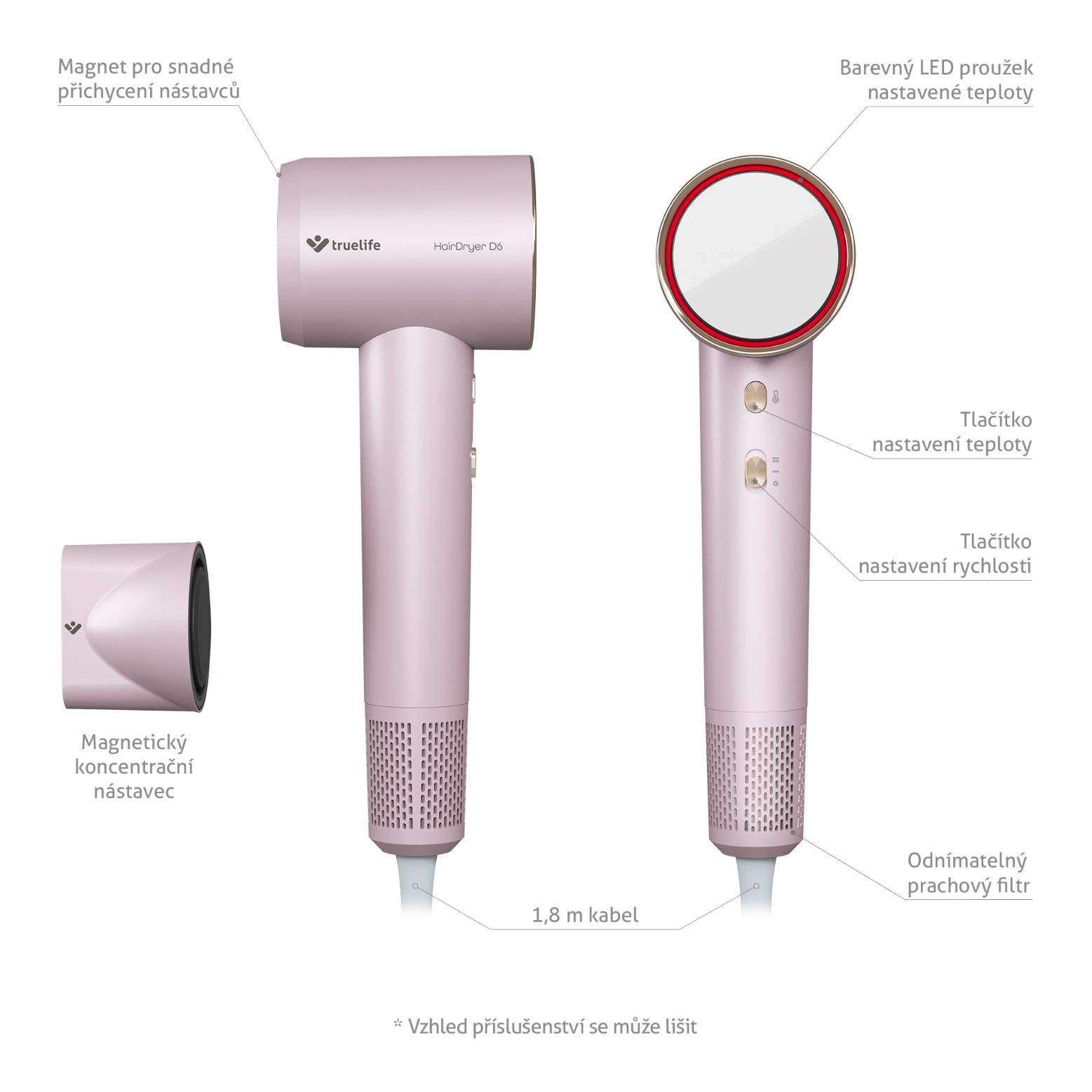 TrueLife HairDryer D611 