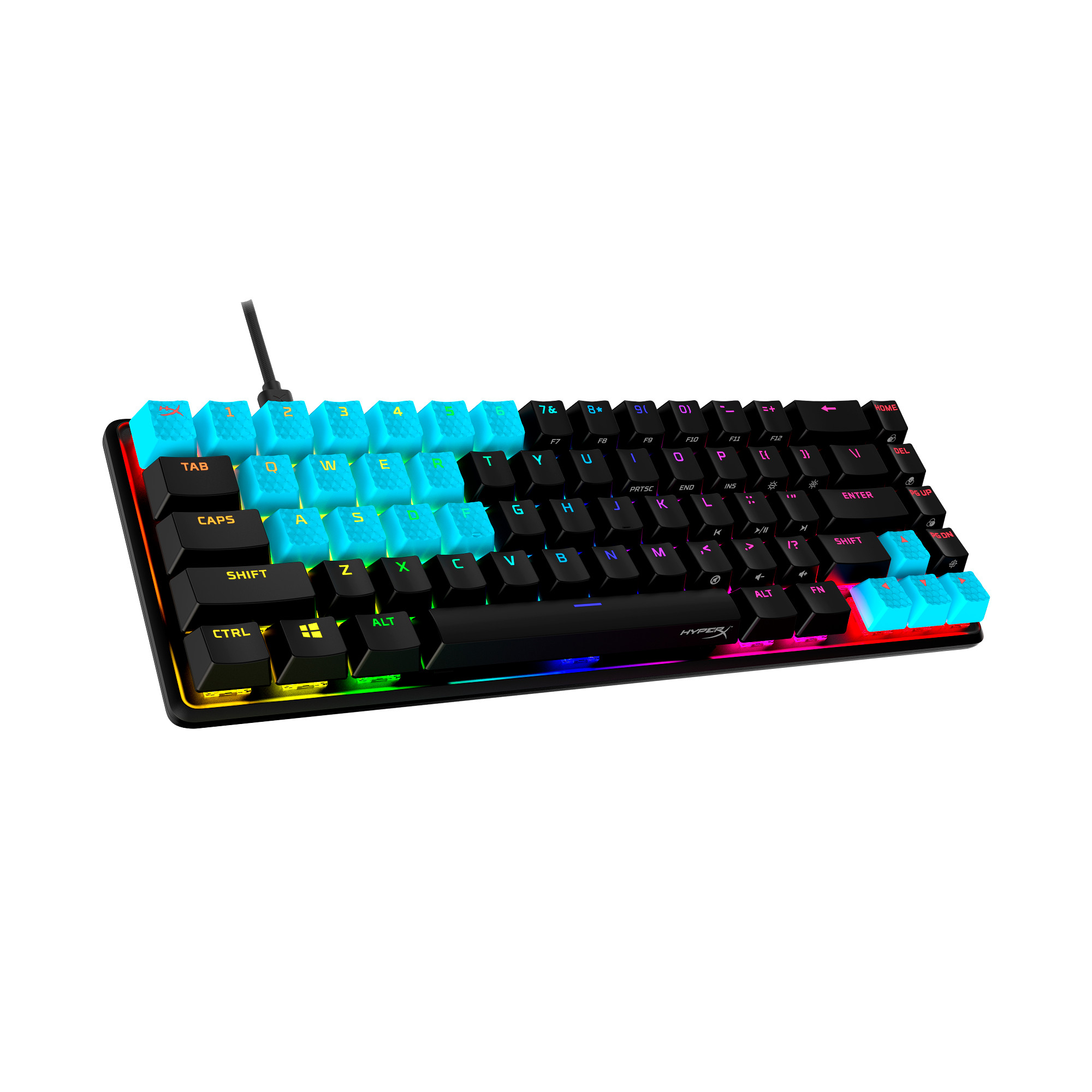 HyperX BLU Rubber Gaming Accessory Kit-US - Příslušenství ke klávesnici3 