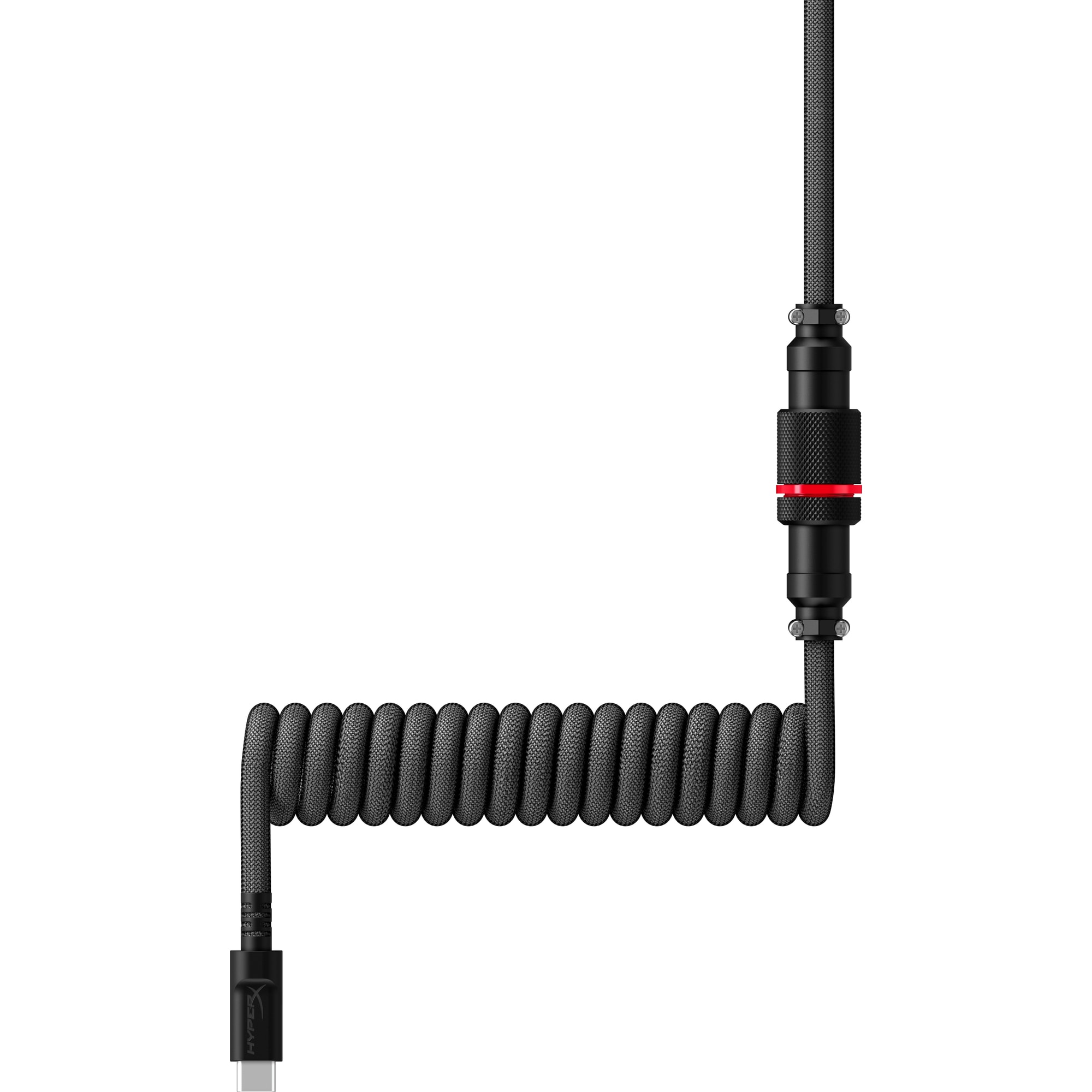 HyperX USB-C Coiled Cable Gray-Black - Příslušenství ke klávesnici3 