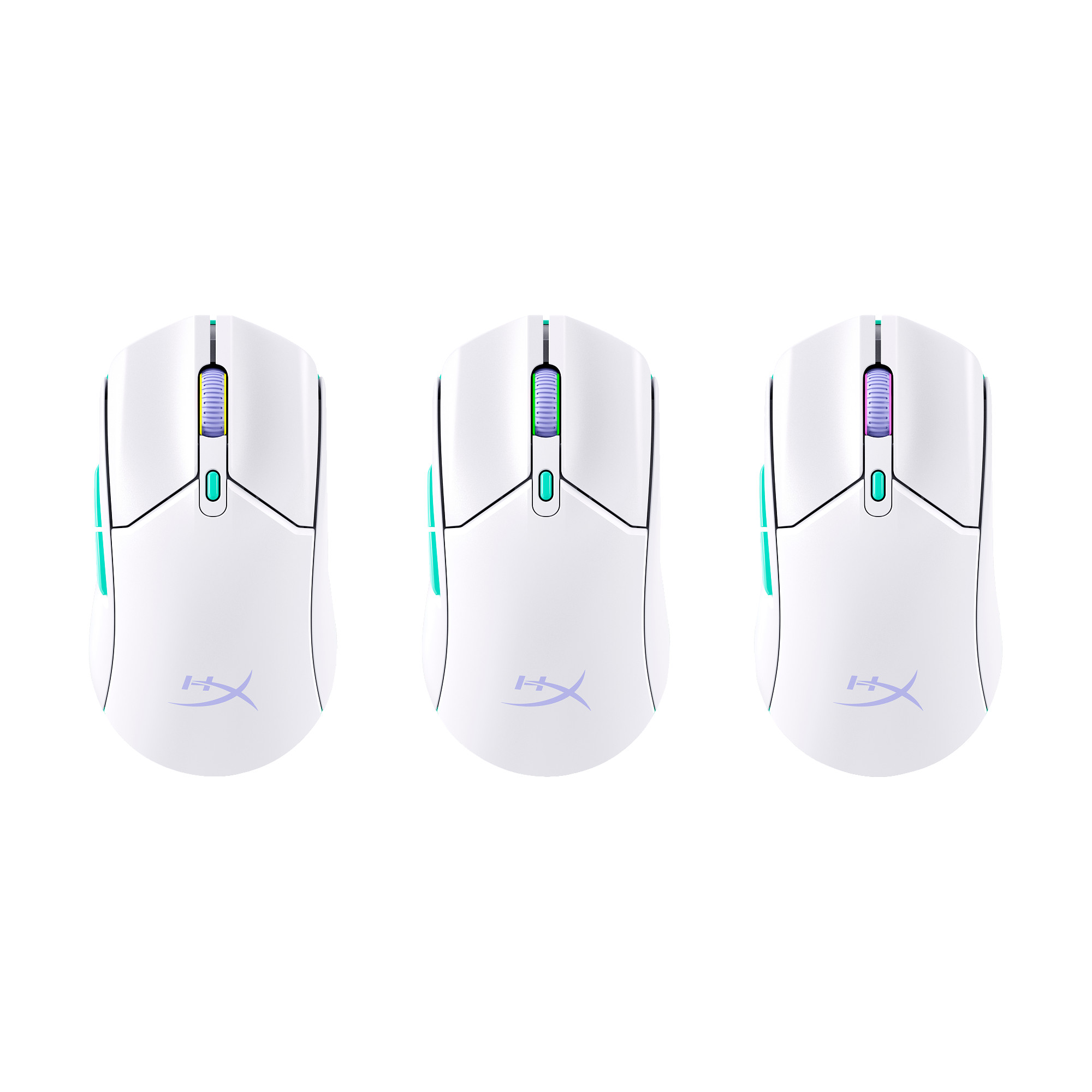 HyperX Pulsefire Haste 2 Core Wireless White Gaming Mouse - Myš15 
