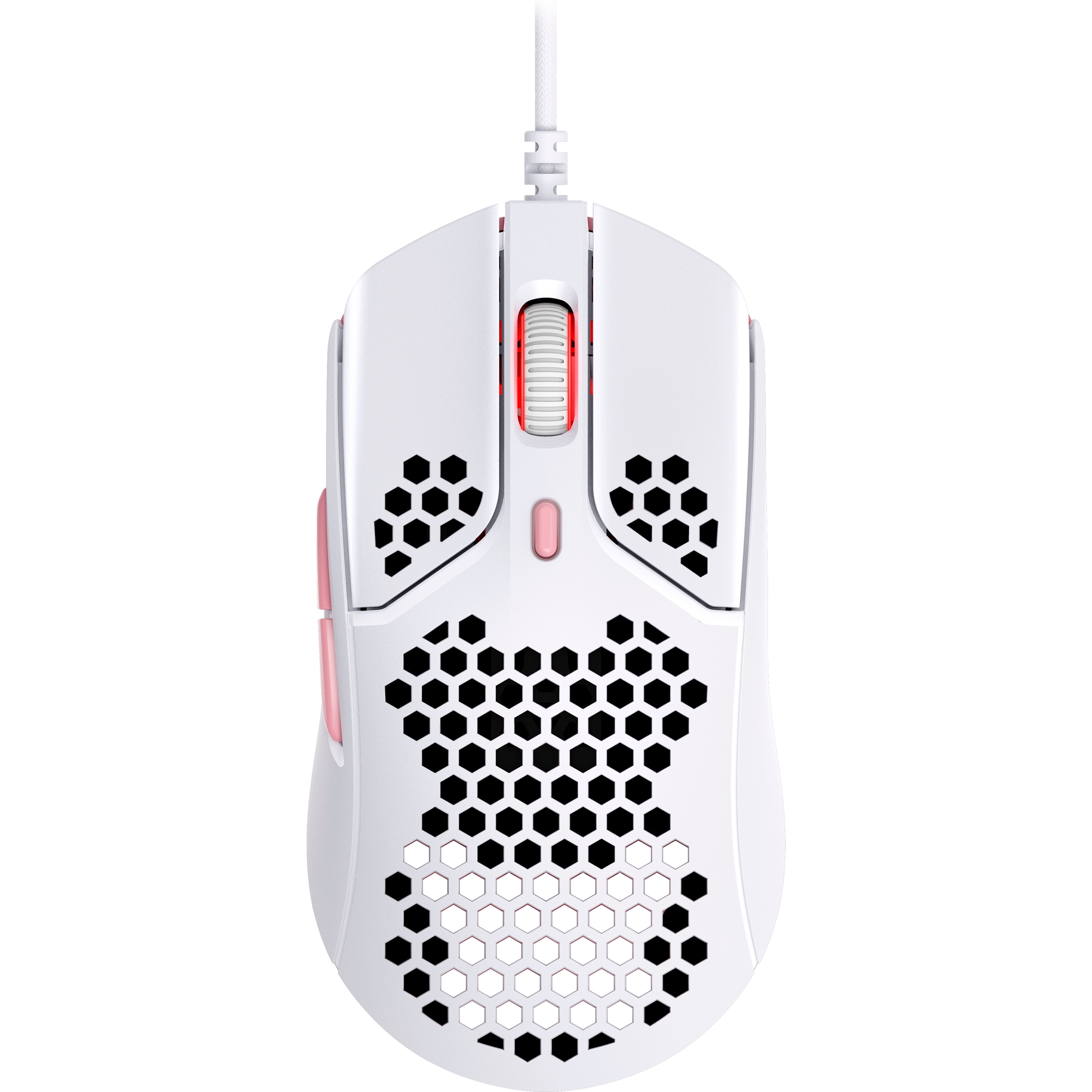 HyperX Pulsefire Haste - Gaming Mouse (White-Pink) (HMSH1-A-WT G) - Myš3 