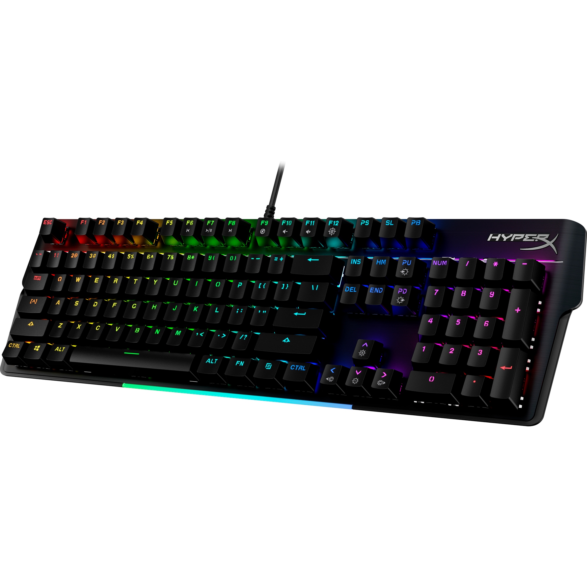 HyperX Alloy MKW100 - Mechnical Gaming Keyboard - Red (US Layout) (HKBM1-R-US/ G)-US - Klávesnice4 