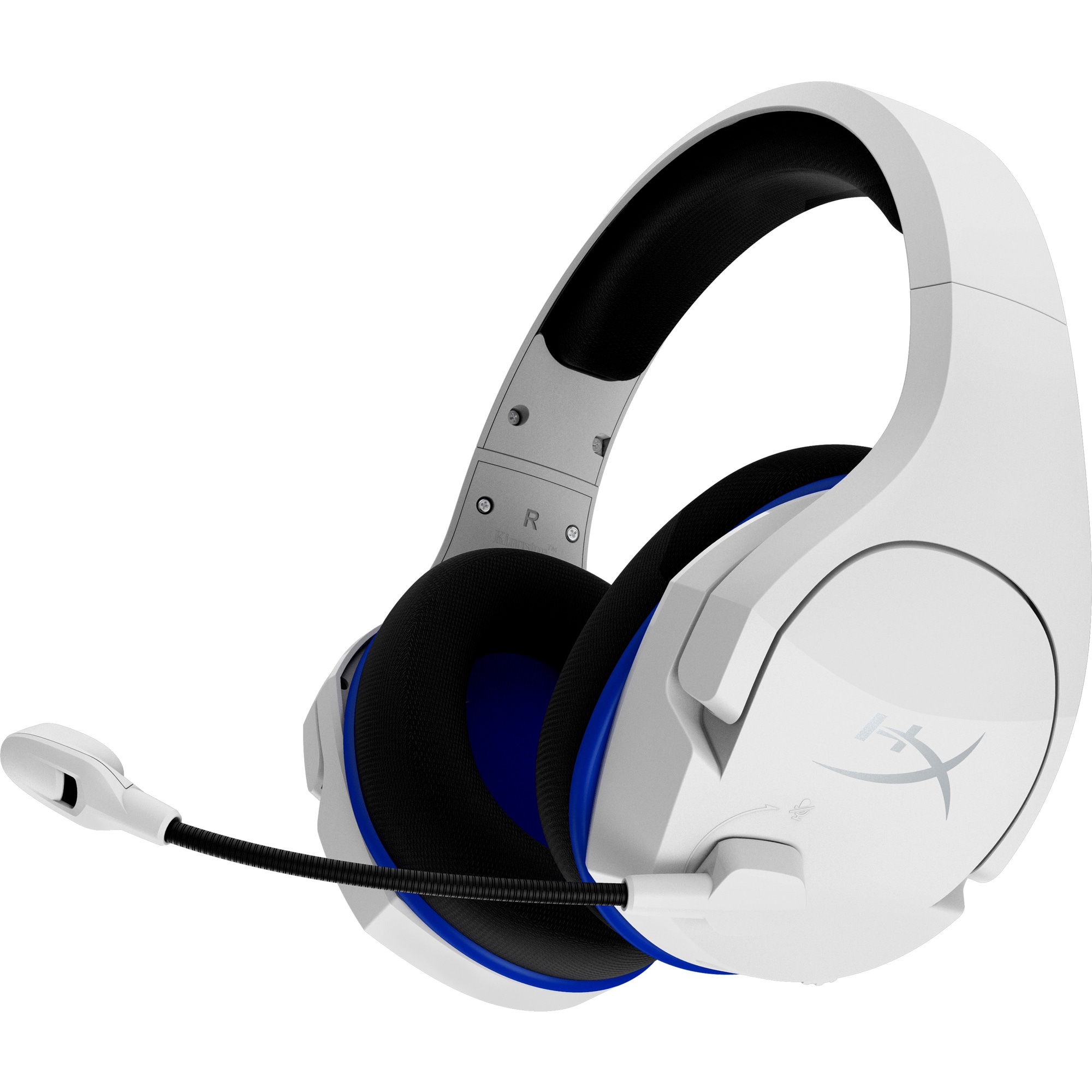 HyperX Cloud Stinger Core - Wireless Gaming Headset (White-Blue) - PS5-PS4 (HHSS1C-KB-WT/ G)- Sluchátka pro herní konsole0 