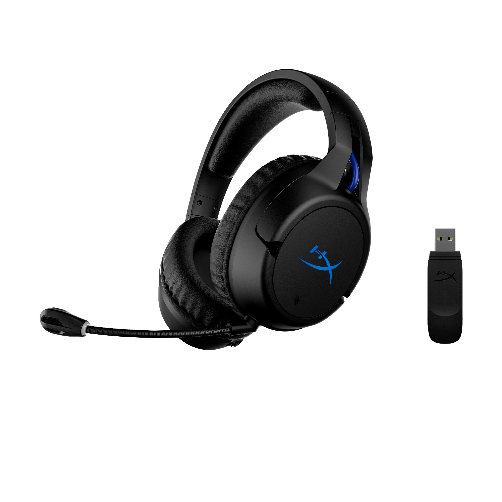 HyperX Cloud Flight - Wireless Gaming Headset (Black-Blue) - PS5-PS4 (HHSF1-GA-BK G) - Sluchátka pro herní konsole4 