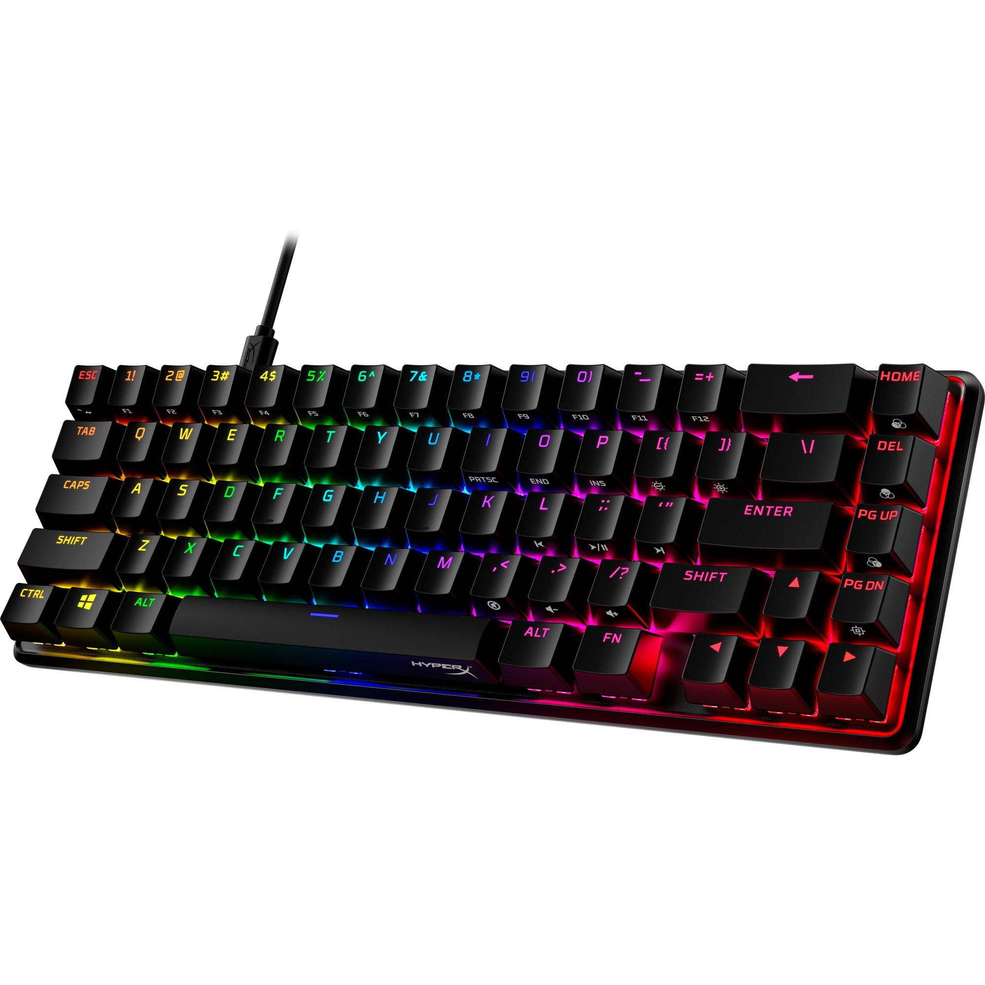 HyperX Alloy Origins 65 - Mechanical Gaming Keyboard - HX Red (US Layout) (HKBO1T-RD-US/ N)-US - Klávesnice2 