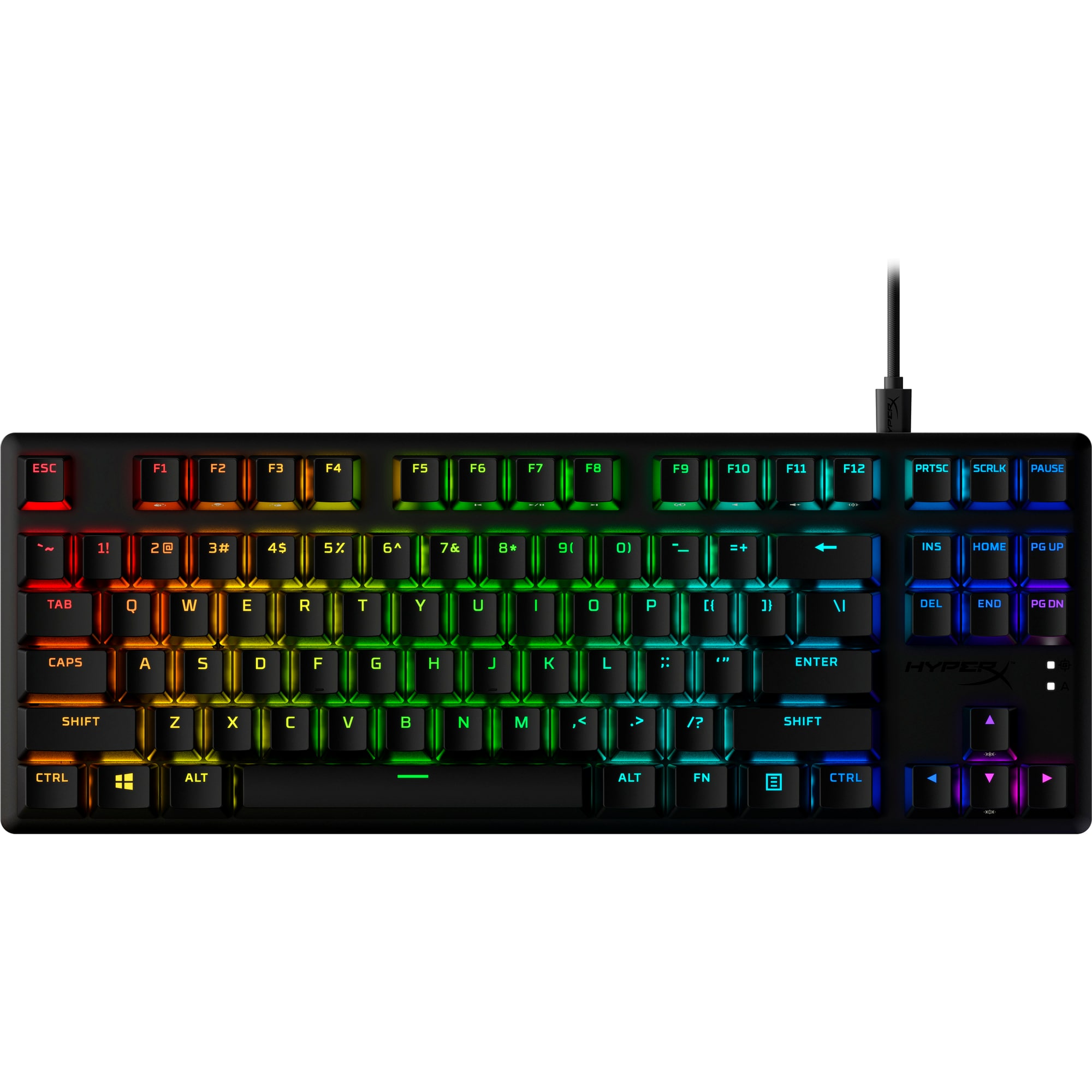 HyperX Alloy Origins Core PBT HX Red Gaming Keyboard-US - Klávesnice0 