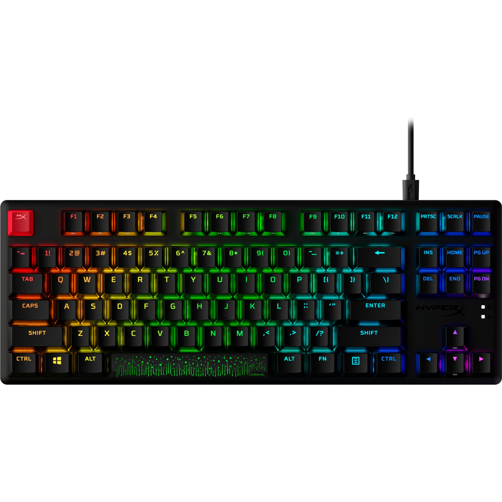 HyperX Alloy Origins Core PBT HX Red Gaming Keyboard-US - Klávesnice2 