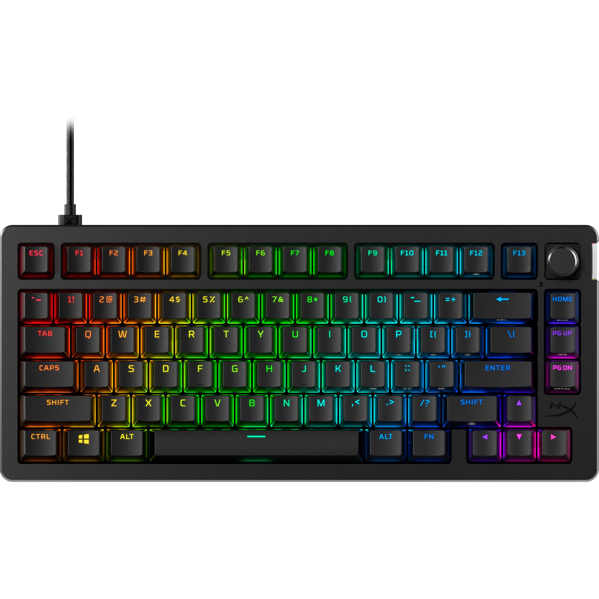 HyperX Alloy Rise Gaming Keyboard 75-US - Klávesnice0 