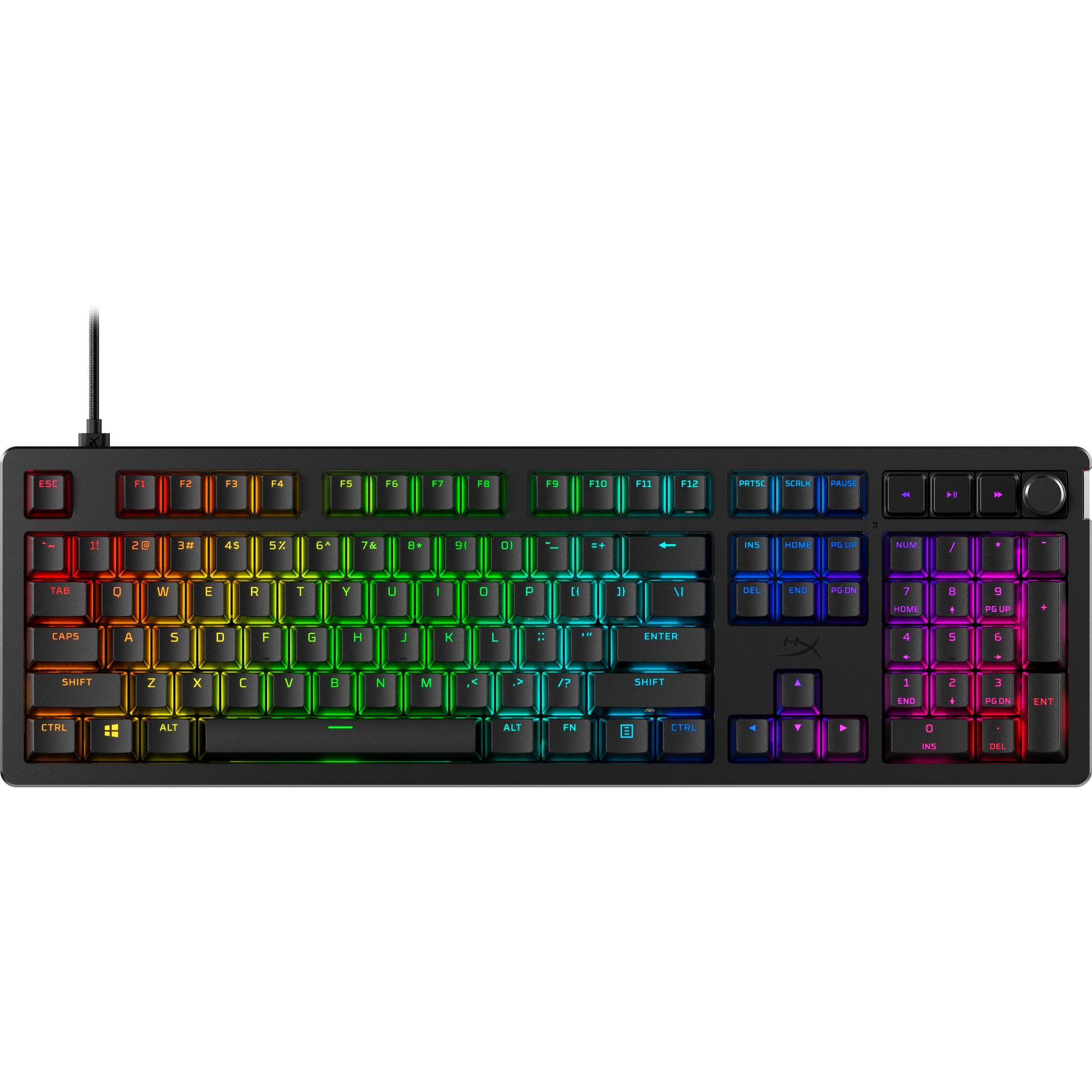 HyperX Alloy Rise Gaming Keyboard-US - Klávesnice0 