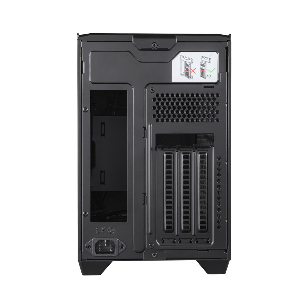 BAZAR - Cooler Master case NR200P V2 mini-ITX,  2x USB 3.2 Gen1,  1x USB-C 3.2 Gen2x2,  černá - Poškozený obal (Komplet)7 