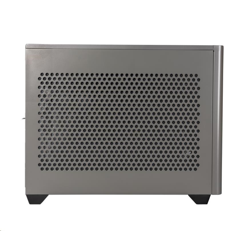 BAZAR - Cooler Master case MasterBox NR200P MAX,  mini-ITX,  šedá,  integrovaný vodní chladič,  zdroj 850W - Poškozený obal4 