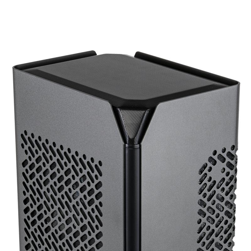 BAZAR - Cooler Master case Ncore 100 MAX,  2x USB 3.2 Gen1,  zdroj 850W,  vodní chlazení,  mini-ITX,  šedá - Poškozený obal (7 