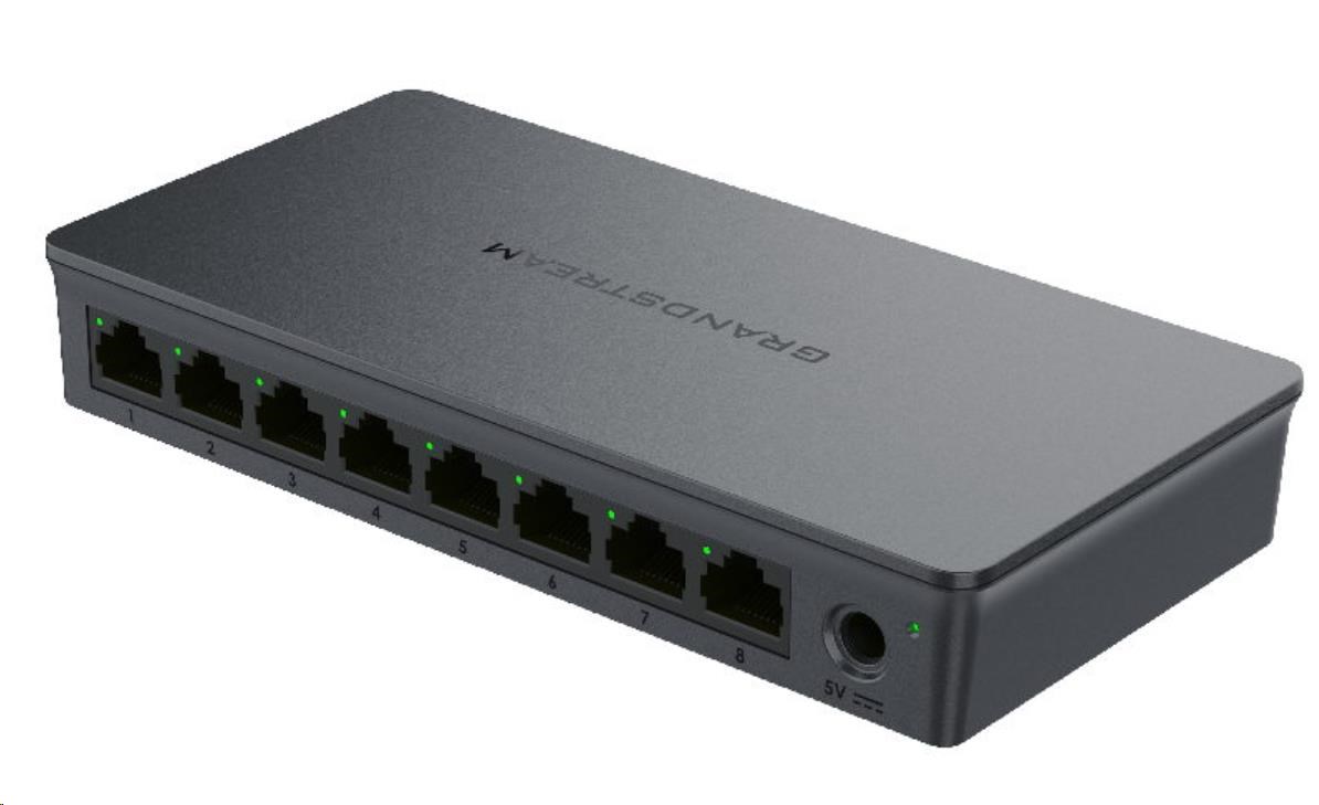 Grandstream GWN7701 Unmanaged Network Switch 8 portů0 