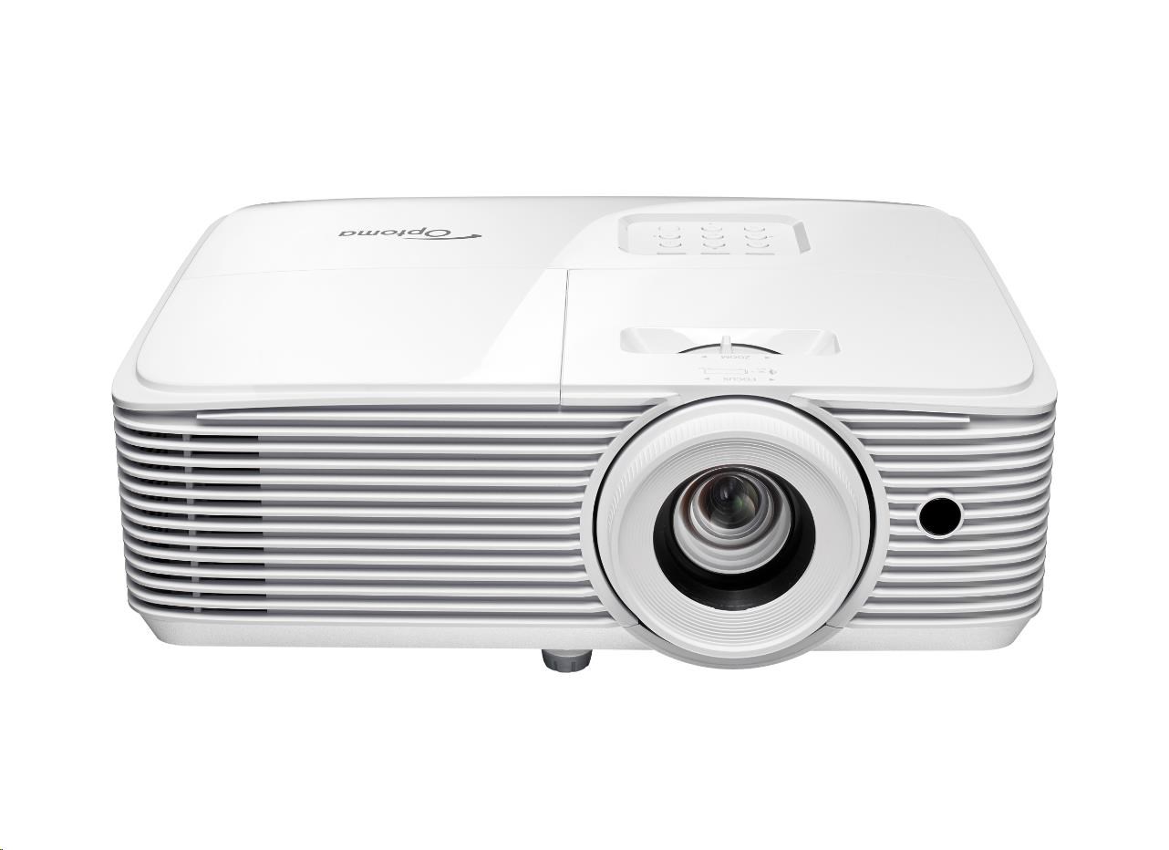 Optoma projektor EH401 (DLP,  FULL 3D,  1080p,  4000 ANSI,  22 000:1,  2x HDMI ,  USB-A power,  3W speaker) - Poškozený obal1 