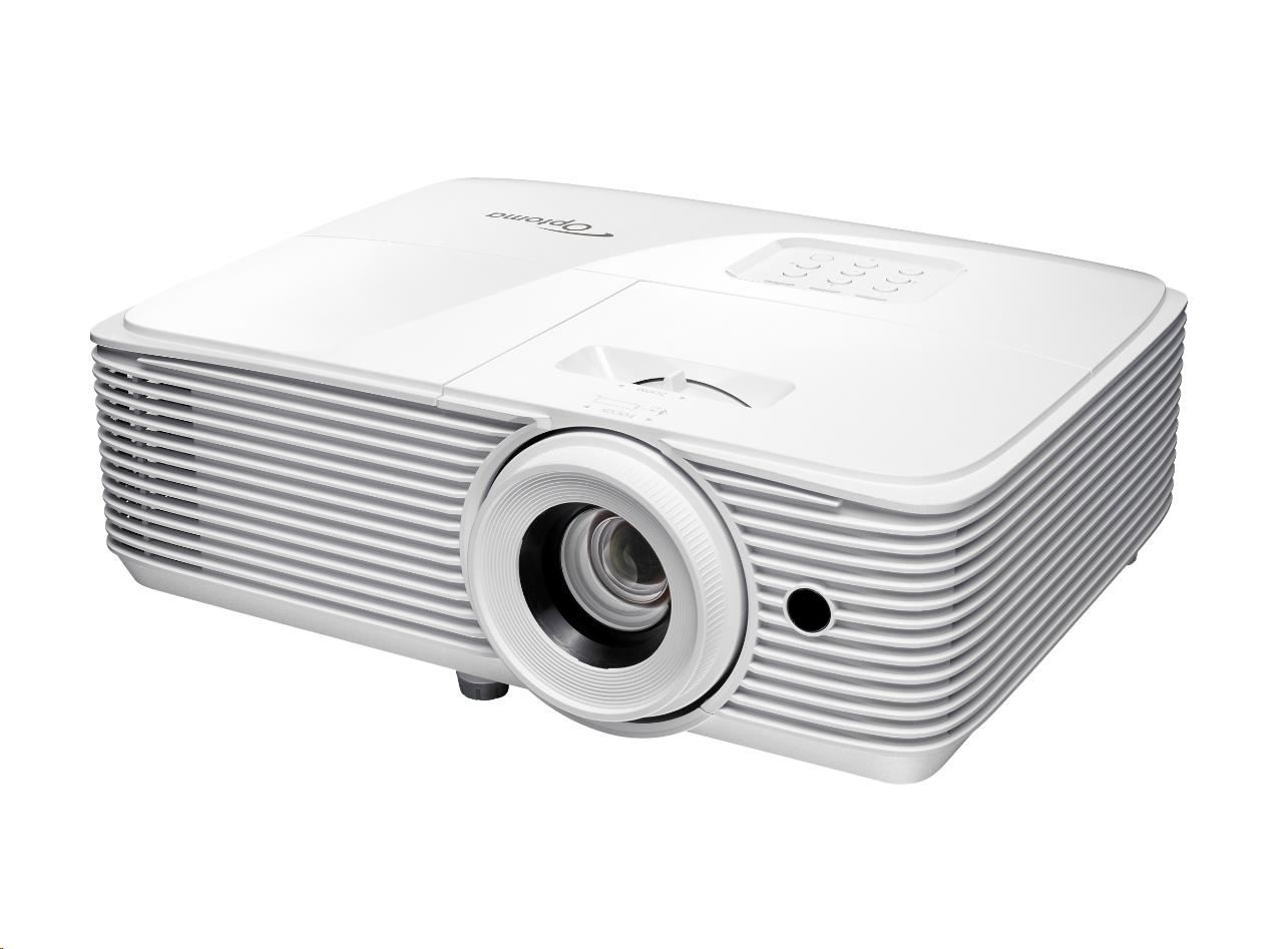 Optoma projektor EH401 (DLP,  FULL 3D,  1080p,  4000 ANSI,  22 000:1,  2x HDMI ,  USB-A power,  3W speaker) - Poškozený obal2 