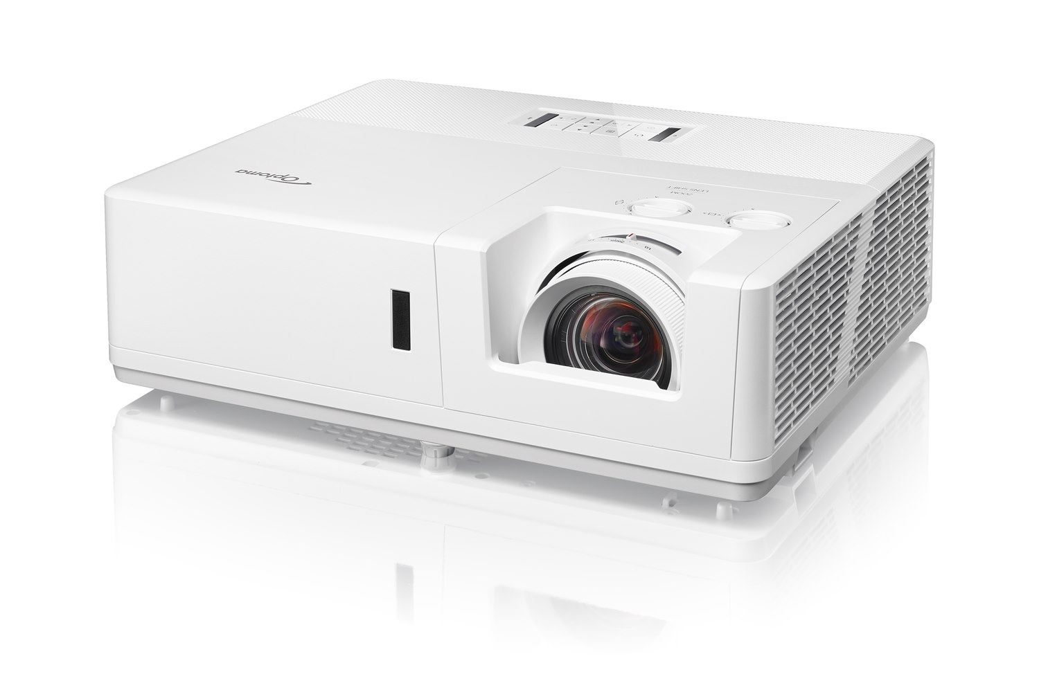 Optoma projektor ZU707T (DLP,  LASER,  FULL 3D,  WUXGA,  7000 ANSI,  300 000:1,  2xHDMI,  2xVGA,  2x15W speaker),  rozbalen2 