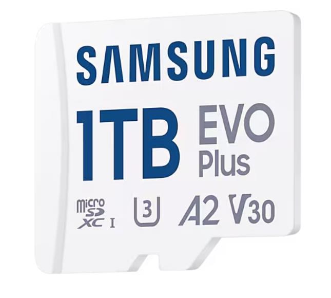 Samsung micro SDXC karta 1 TB EVO Plus + SD adaptér2 