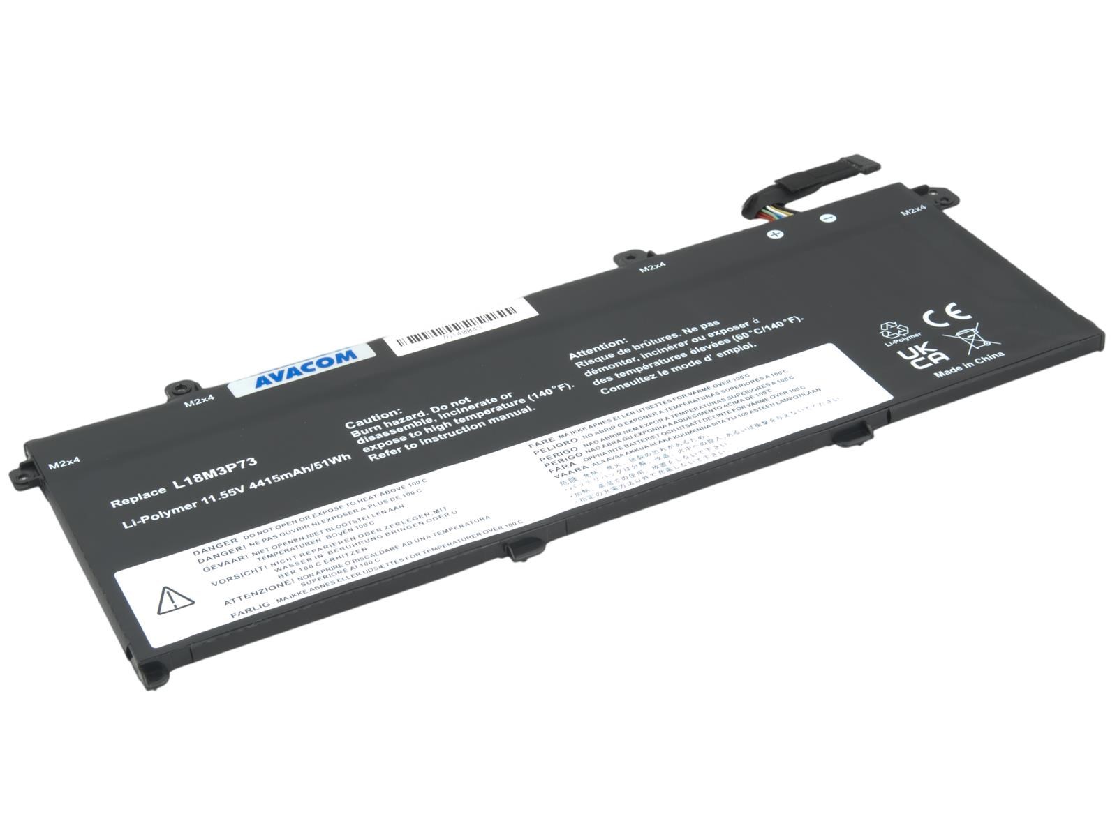 AVACOM náhradní baterie pro Lenovo ThinkPad T490 Li-Pol 11, 55V 4415mAh 51Wh0 