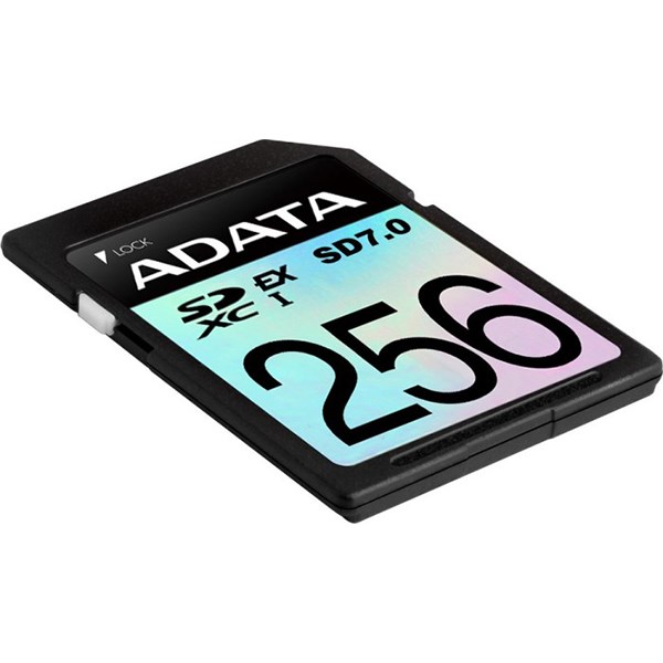 ADATA SDXC karta 256GB Express,  PCIe Gen3,  UHS-I,  C10,  V30,  (R:800/ W:700 MB/ s)0 