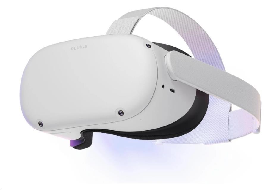 BAZAR Oculus (Meta) Quest 2 Virtual Reality - 128 GB US - pouze POŠKOZENÝ OBAL0 