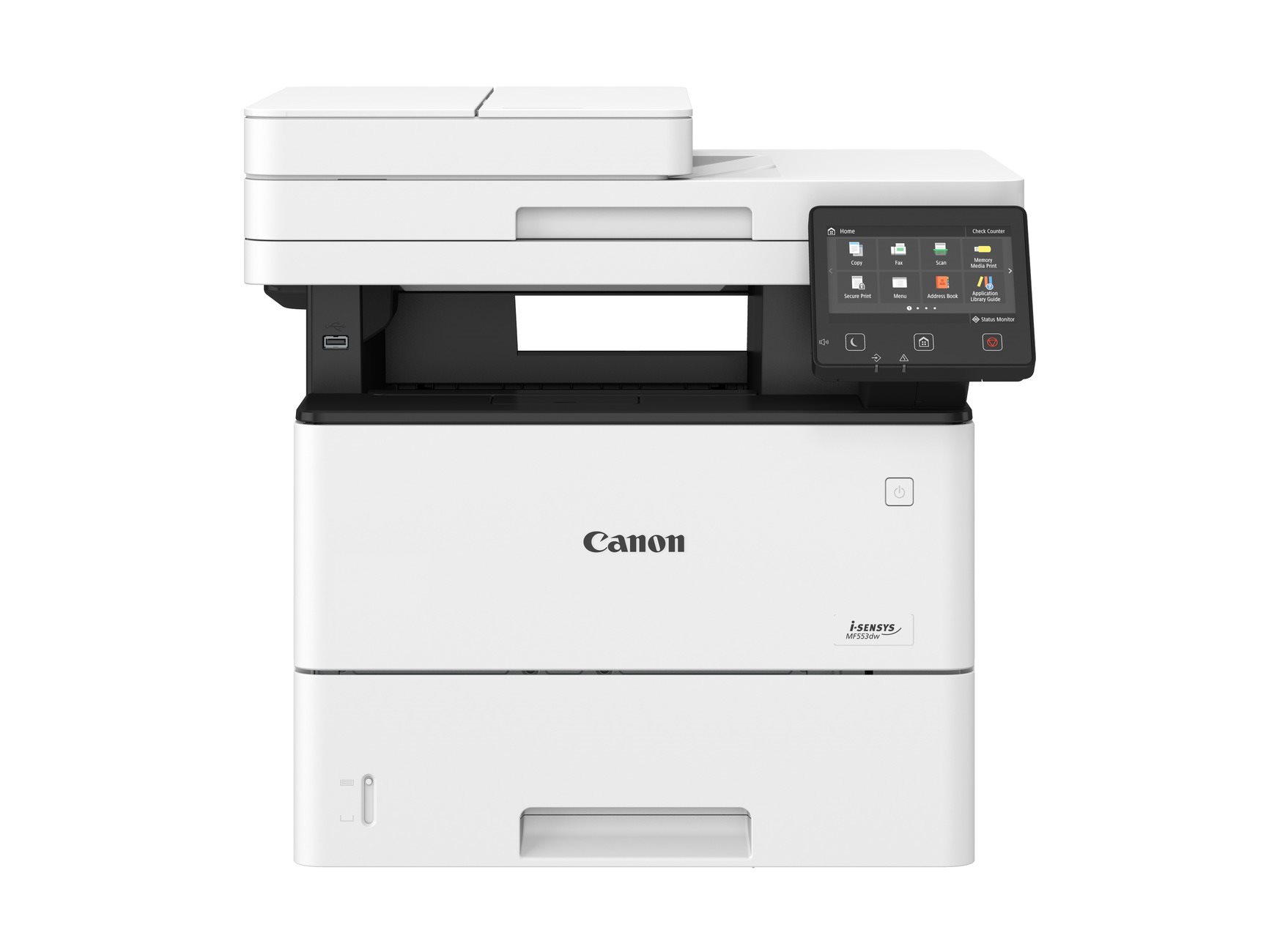 BAZAR - Canon i-SENSYS MF553dw - černobílá,  MF (tisk,  kopírka,  sken,  fax),  DADF,  USB,  LAN,  Wi-Fi - Poškozený obal (Kompl0 