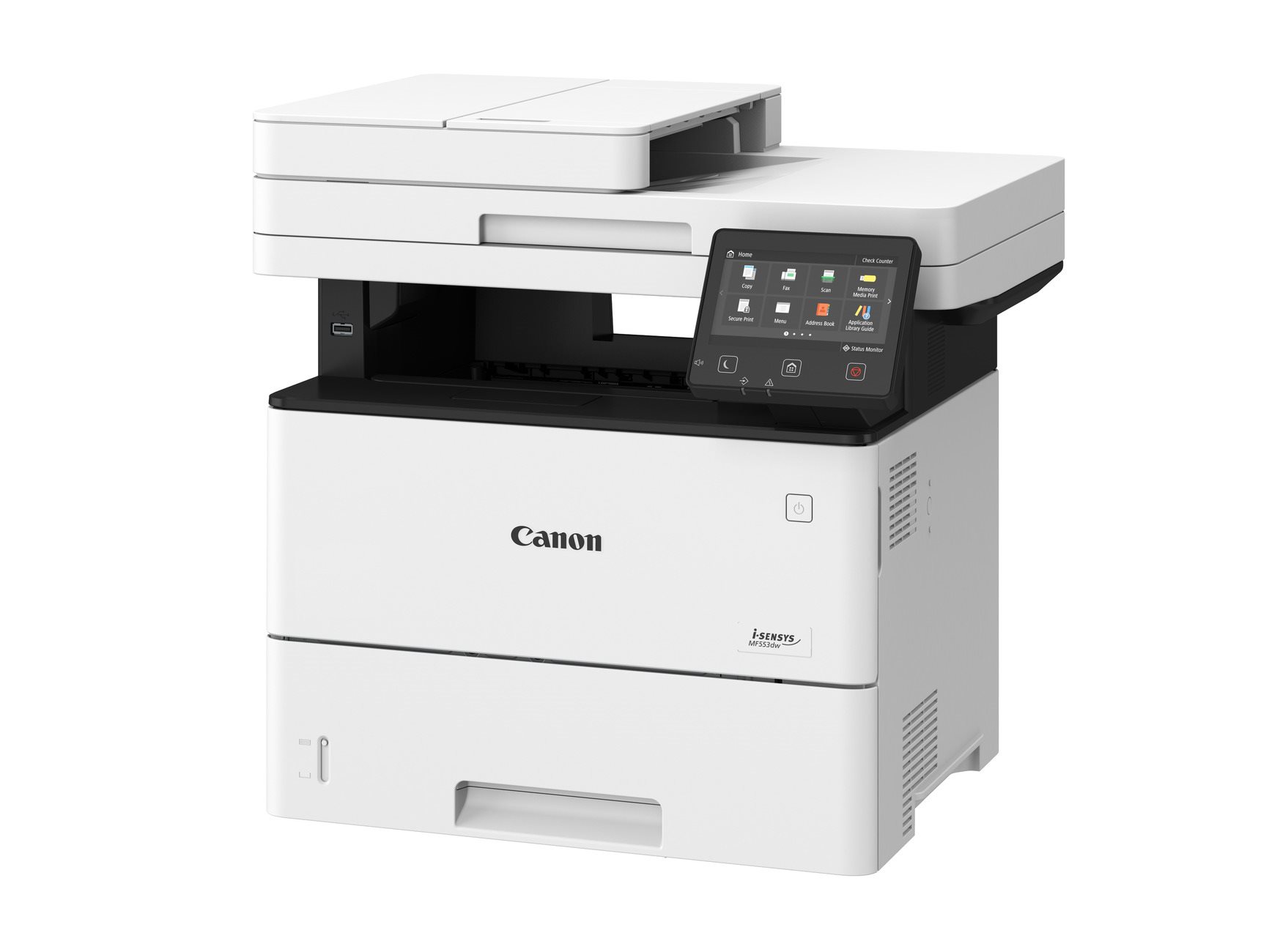 BAZAR - Canon i-SENSYS MF553dw - černobílá,  MF (tisk,  kopírka,  sken,  fax),  DADF,  USB,  LAN,  Wi-Fi - Poškozený obal (Kompl1 