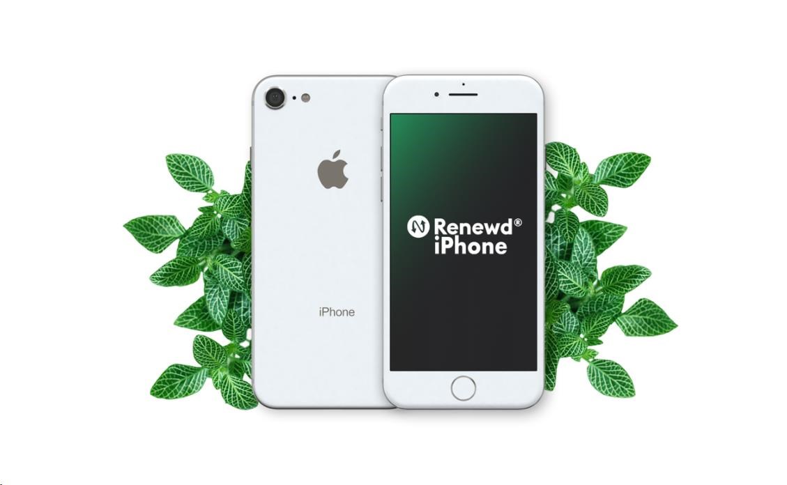 BAZAR - Renewd® iPhone 8 Silver 64GB - Po opravě (Bez příšlušenství)0 