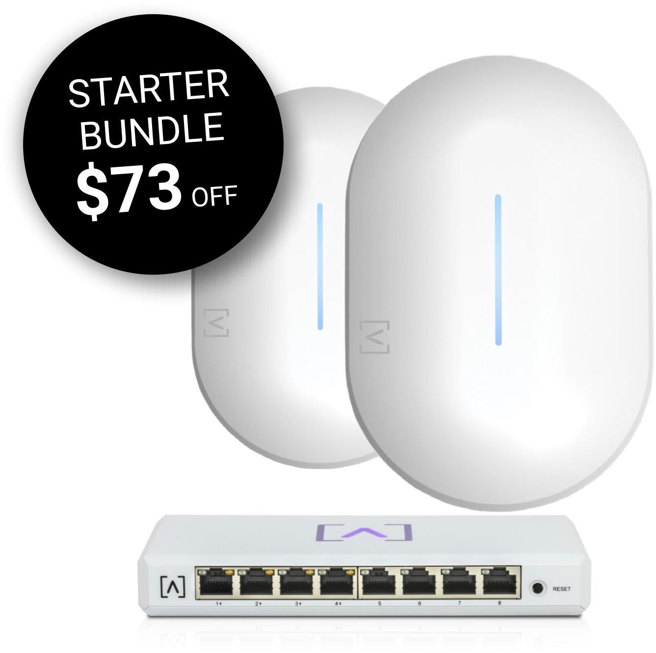 Alta Labs Starter Bundle,  S8-POE + 2x AP60 