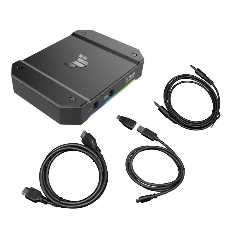 ASUS Záznamové zařízení TUF GAMING CAPTURE BOX 4KPRO,  USB-C 3.2,  1xHDMI5 