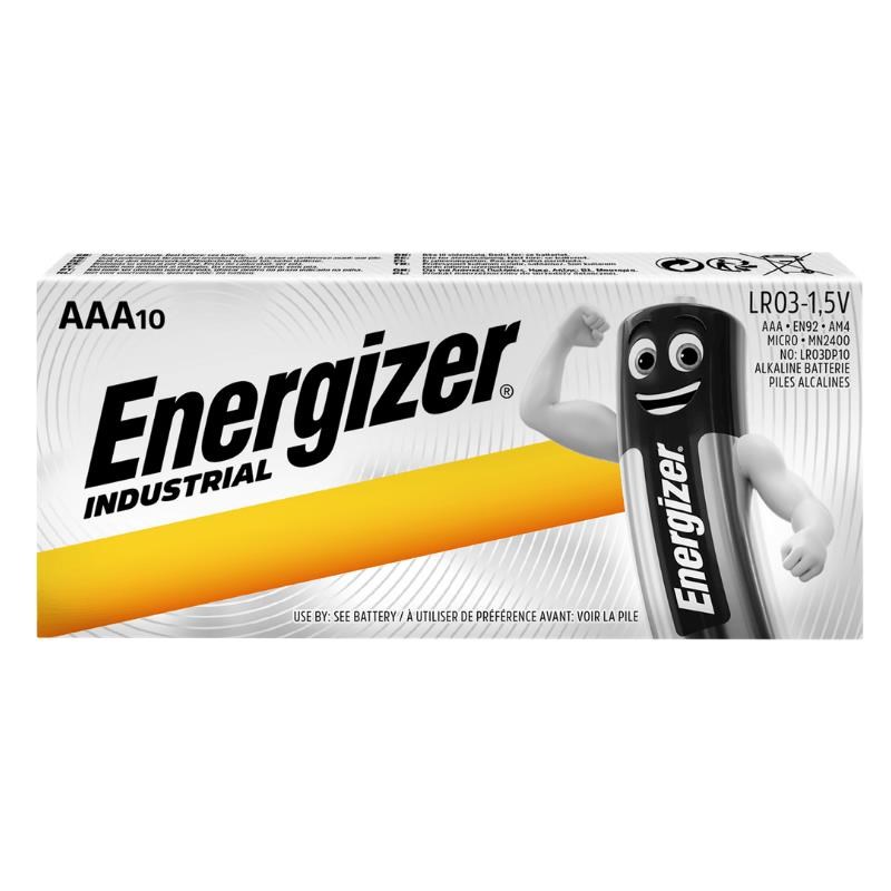 Energizer LR03 10 Industrial AAA 10pack0 
