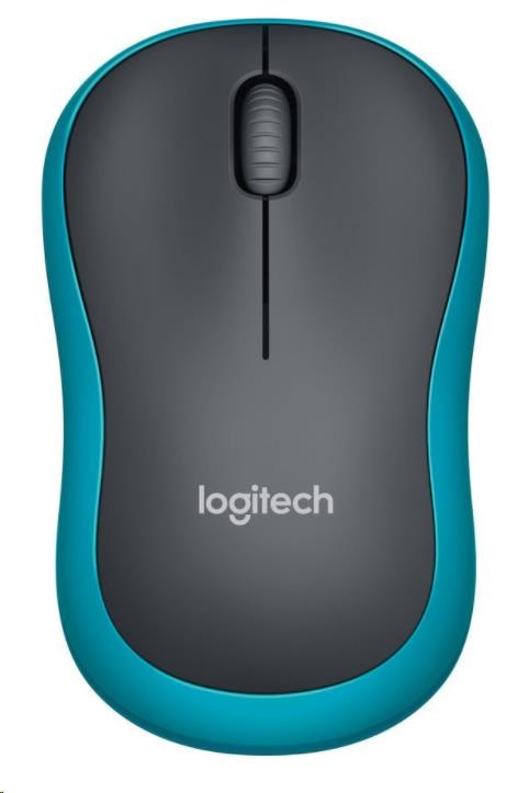 Logitech Wireless Mouse M185,  blue0 