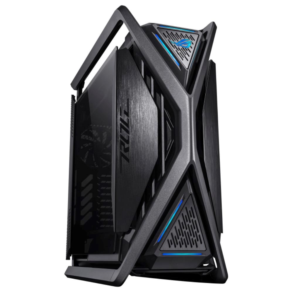 ASUS case ROG HYPERION (GR701) BTF, Big Tower, průhledná bočnice, 4x 140mm Fan, černá0 