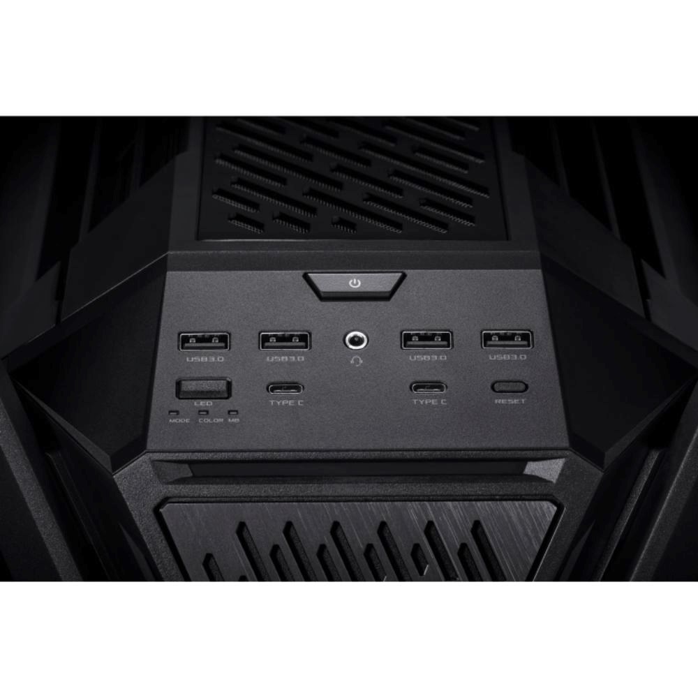 ASUS case ROG HYPERION (GR701) BTF, Big Tower, průhledná bočnice, 4x 140mm Fan, černá10 