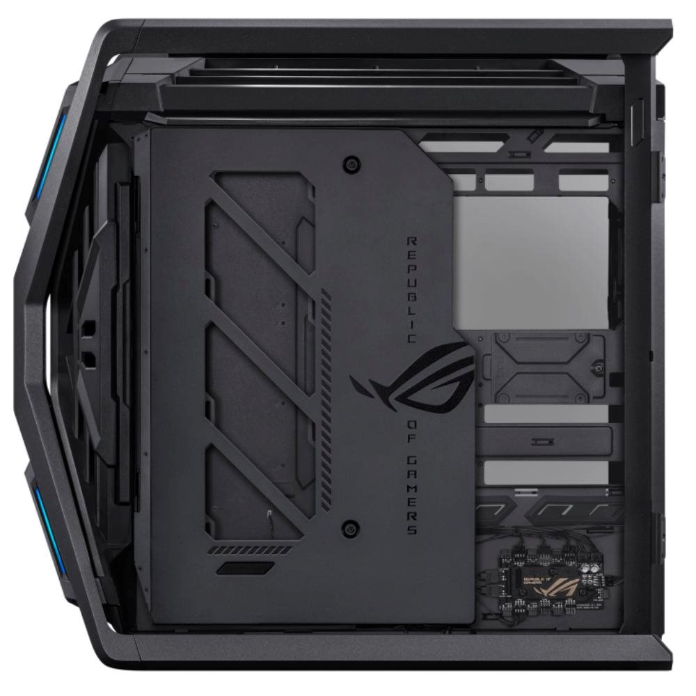 ASUS case ROG HYPERION (GR701) BTF, Big Tower, průhledná bočnice, 4x 140mm Fan, černá6 