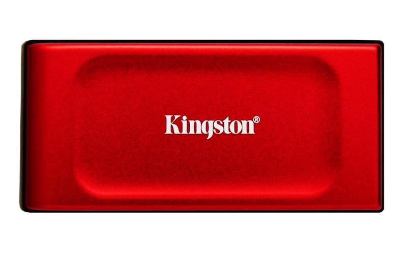 Kingston Externí SSD 1TB XS1000,  USB 3.2,  červená0 