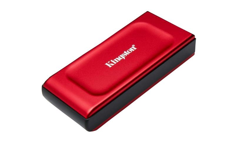 Kingston Externí SSD 1TB XS1000,  USB 3.2,  červená1 