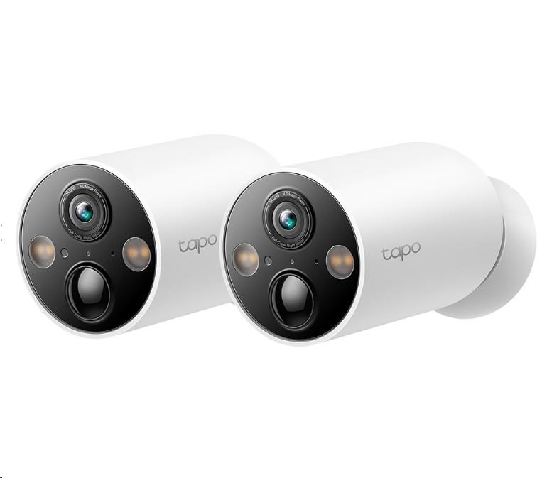 TP-Link Tapo C425 set 2x venkovní kamera C425 (4MP, 2K QHD, 1440p, IR 15m, WiFi, micro SD card, IP66)2 