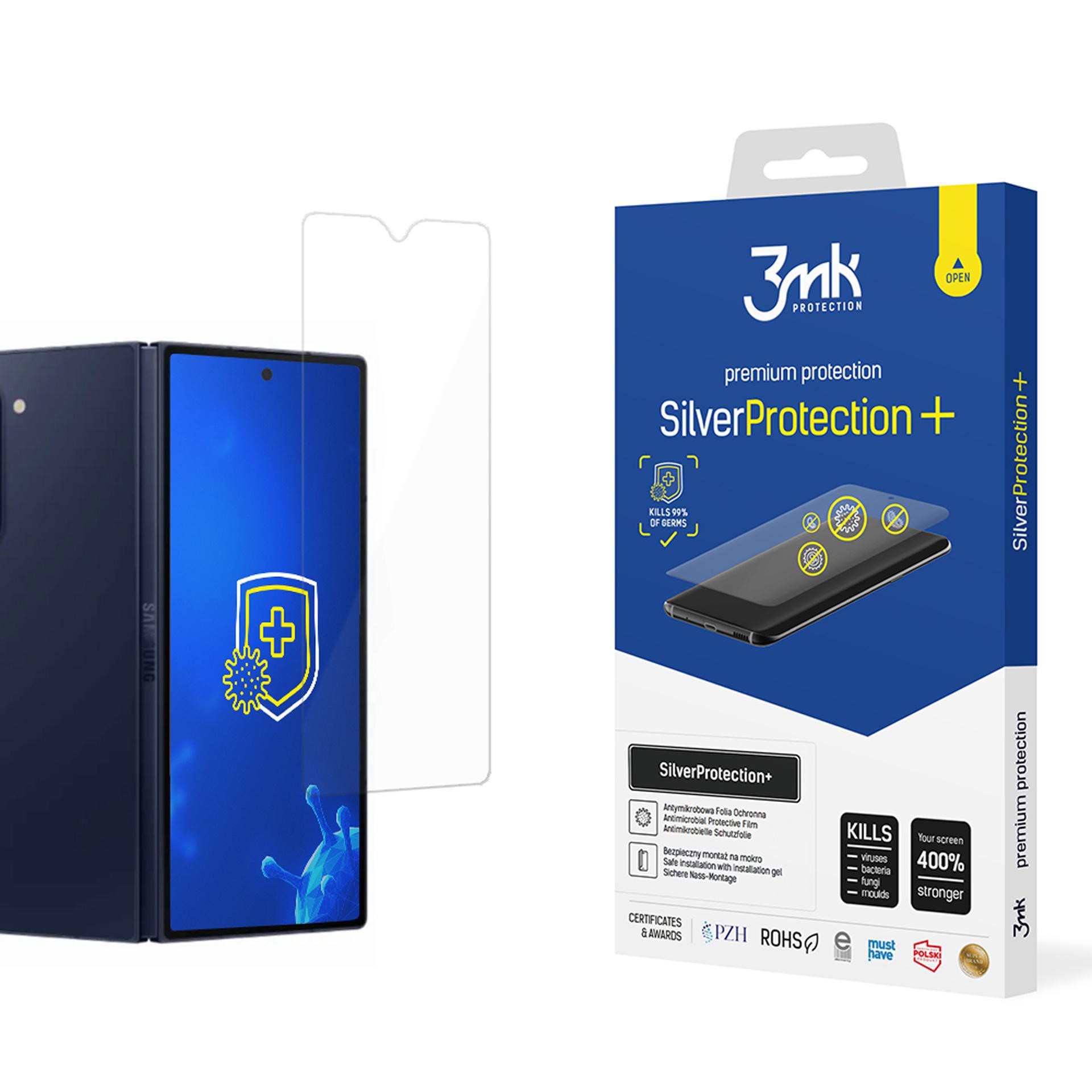 3mk ochranná folie SilverProtection+ Folded Edition pro Samsung Galaxy Z Fold 6 (front)0 