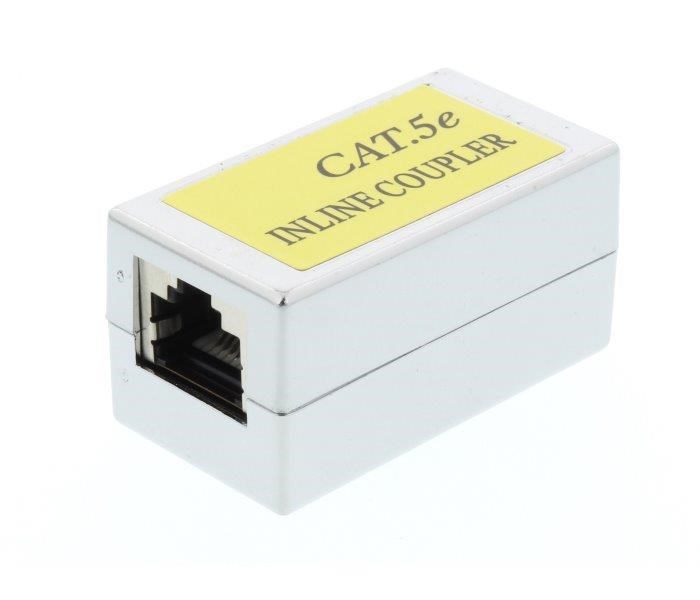 Spojka UTP RJ45,  Cat5E,  8p8c0 