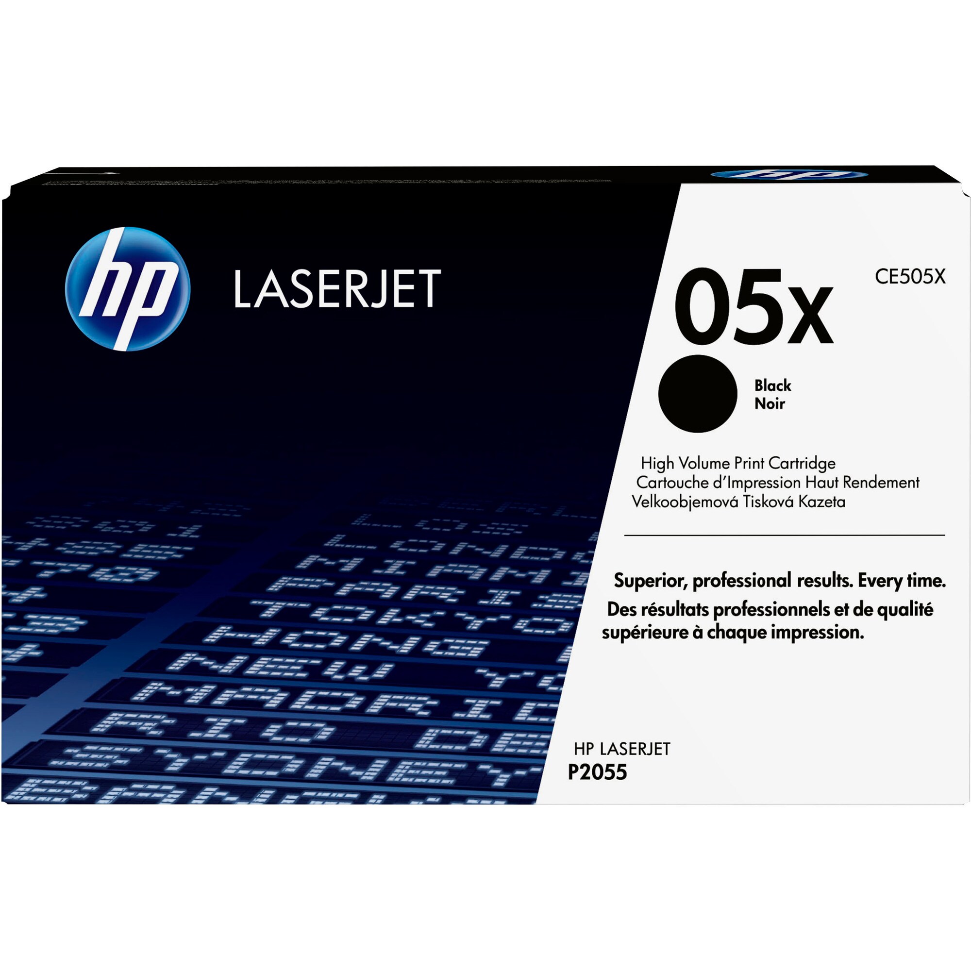 HP 05X Black LJ Toner Cart,  CE505X (6, 500 pages)0 