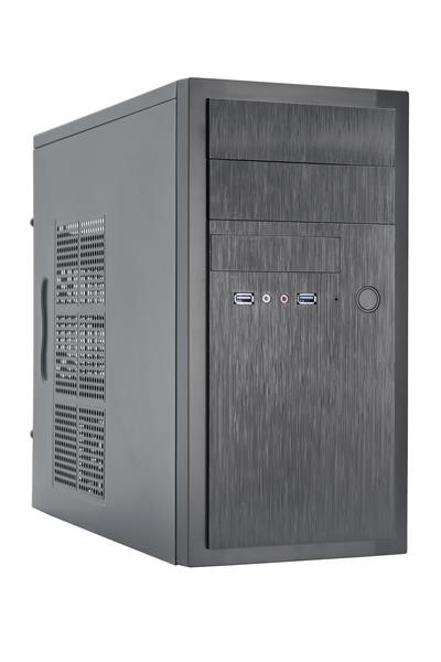 CHIEFTEC Elox Series /  Minitower,  HT-01B,  bez zdroja napájania,  čierna0 