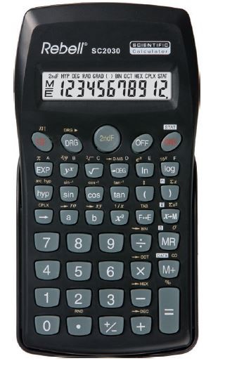 REBELL kalkulačka - SC2030 BX - černá0 