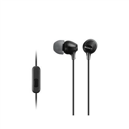 SONY stereo sluchátka MDR-EX15AP, černá0 