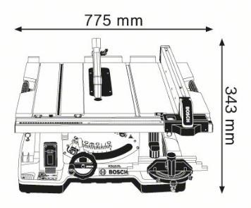 Bosch GTS 10 XC, Professional1 