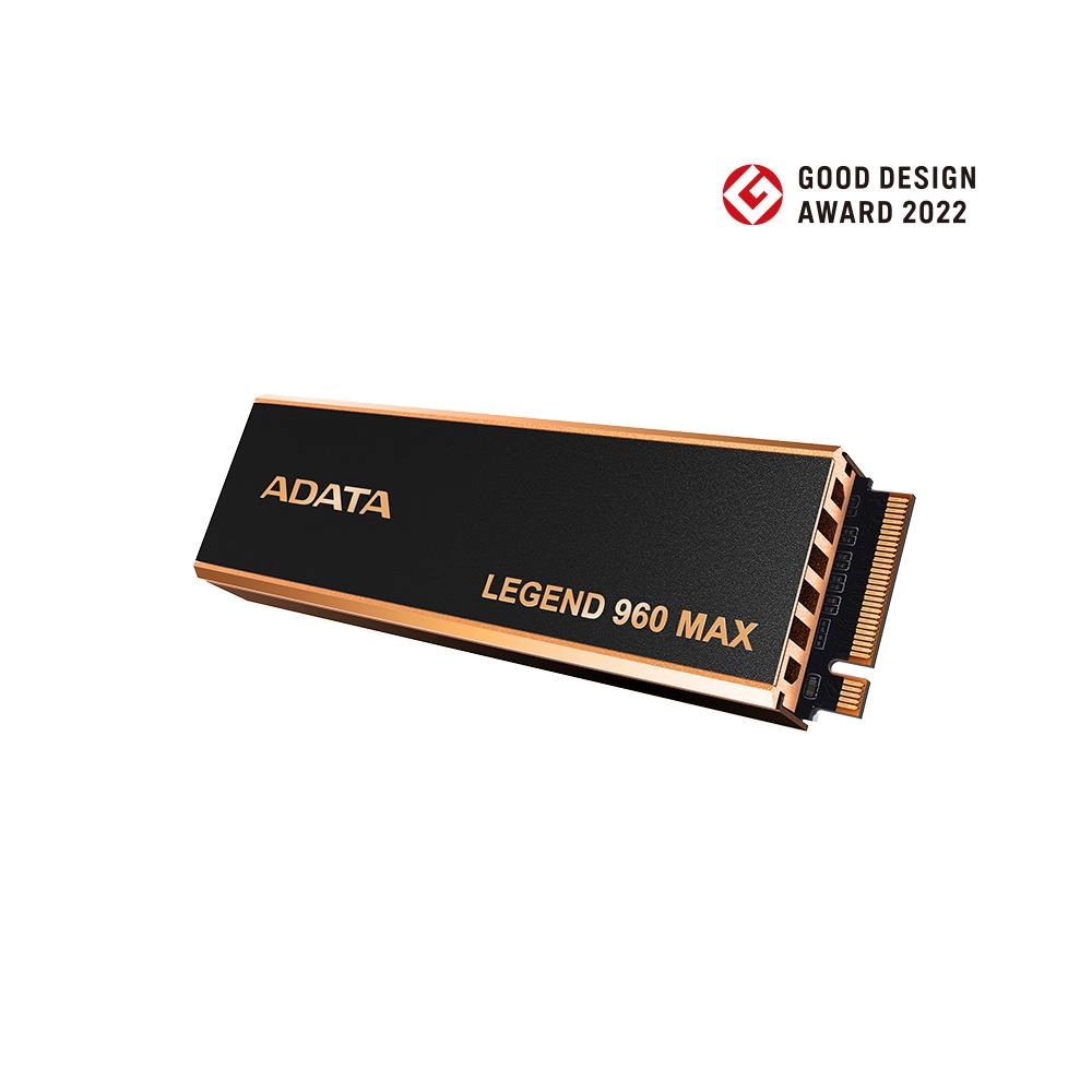 ADATA SSD 1TB LEGEND 960 MAX,  PCIe Gen4 x4,  M.2 2280,  (R:7400/  W:6000MB/ s)2 