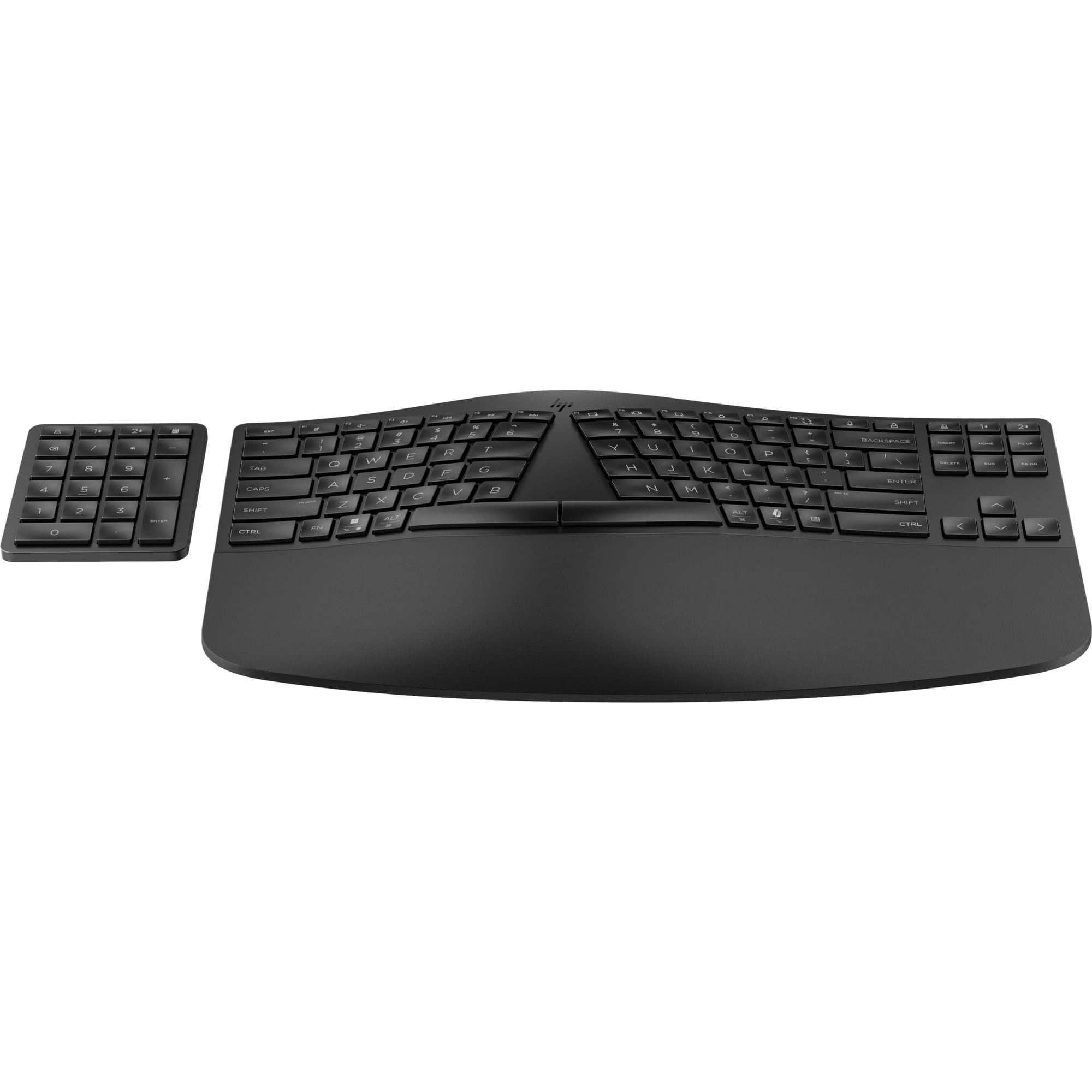 HP 960 Black Ergonomic Wireless Keyboard - bezdrátová ergonomická klávesnice CZ/ SK6 