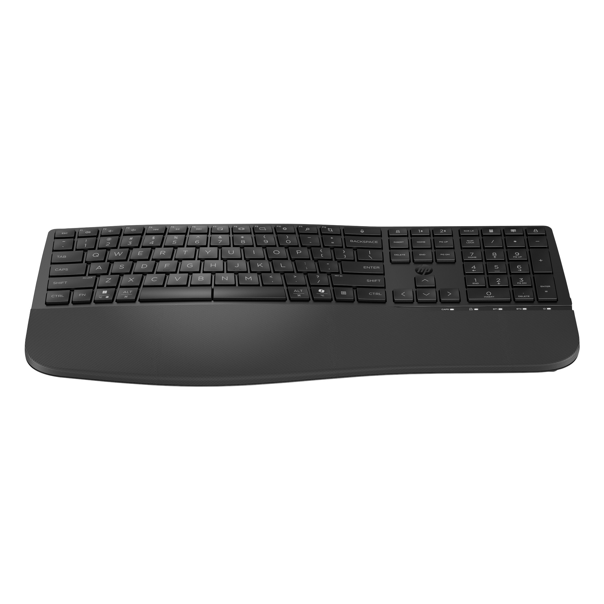 HP 680 Comfort Dual-Mode Keyboard- bezdrátová ergonomická klávesnice CZ/ SK5 