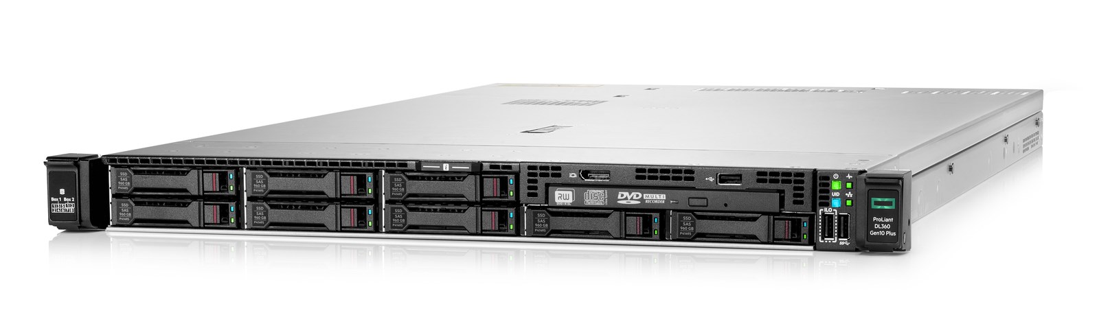 HPE PL DL360g10 Plus 4309Y (2.8G/ 8C) 2x32G (P06033) 2x480G (P40497) 2x800W MR416i-a/ 4G 8SFFBCU3 opc4x1G Smart Choice16 